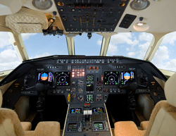 Falcon 2000 Cockpit Panel