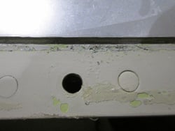 Leading edge corrosion